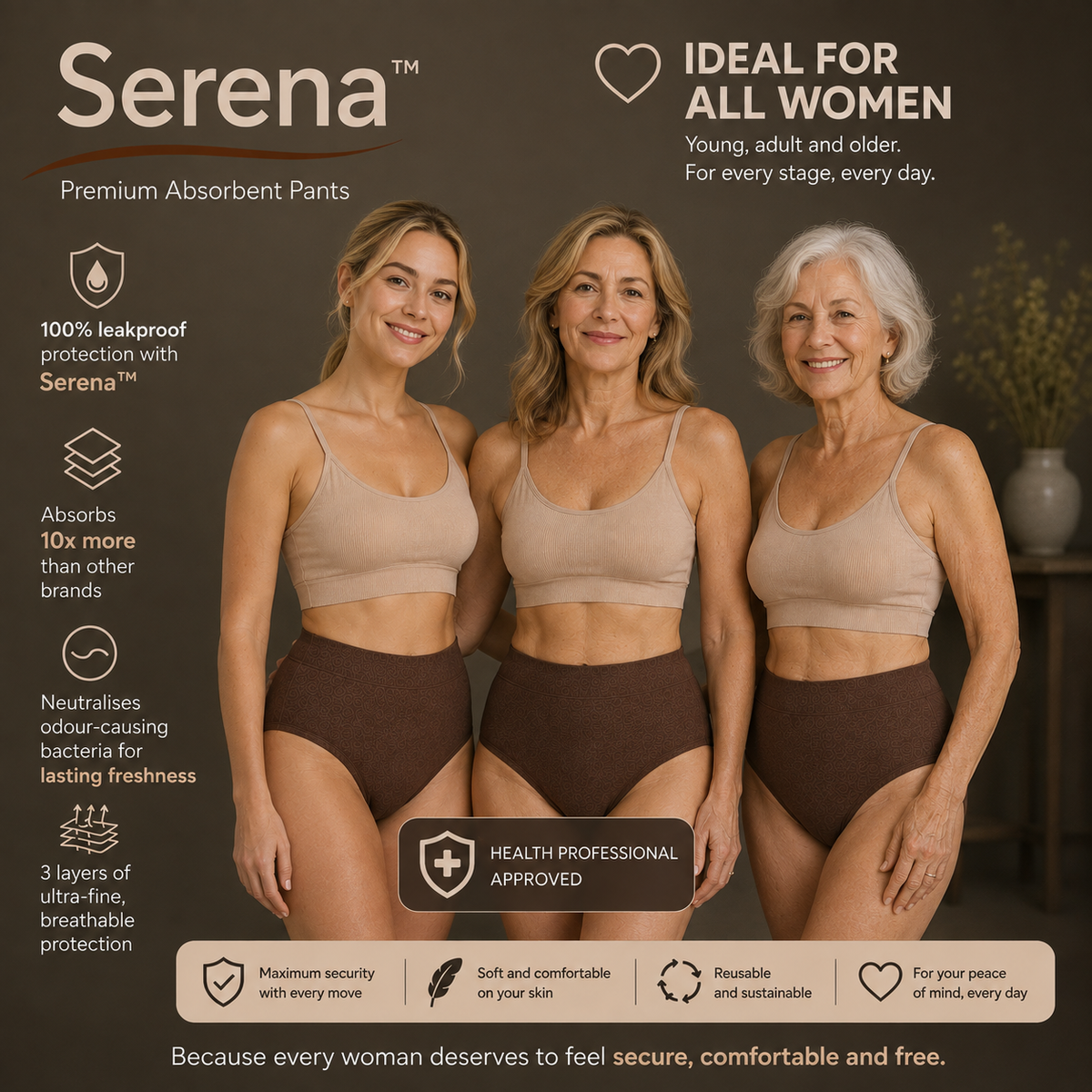 Women everywhere are switching to this new leak-proof underwear