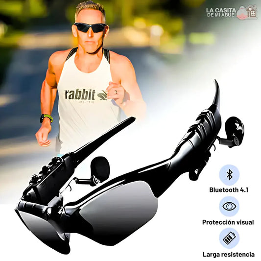 GAFAS DE SOL CON AURICULARES BLUETOOTH - REPRODUCE MÚSICA Y PROTEGE DE LOS RAYOS UV®