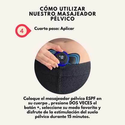 Masajeador pélvico ESPF ¿Ya sufres de incontinencia? ¡Recupera tu libertad con solo 15 minutos al día: lleva nuestro masajeador + eBook GRATIS🎁!