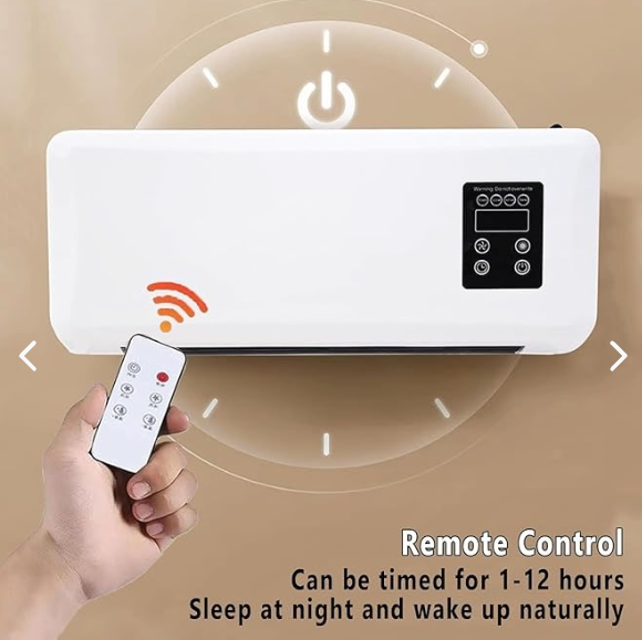 Mini Aire Acondicionado Portátil TurboHielo Max  - ULTRAPOTENTE - IDEAL para FRÍO o CALOR